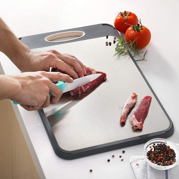Tábua de Aço Suprema | Tábua de corte durável e higiênica para cozinha e chefs