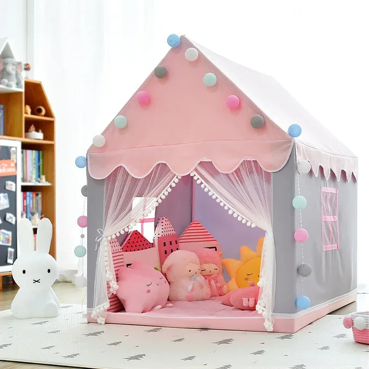 Tenda Princesa Dreamworld | Parque de diversões mágico para crianças | Interno e externo
