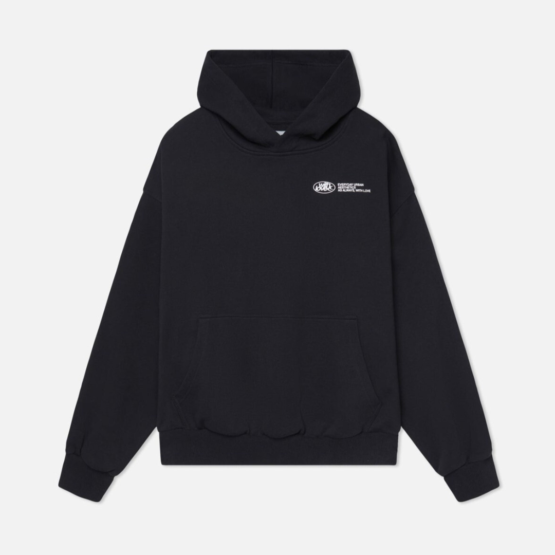 With-love Hoodie til Kvinder & Mænd | Komfortabel & Moderne Pasform