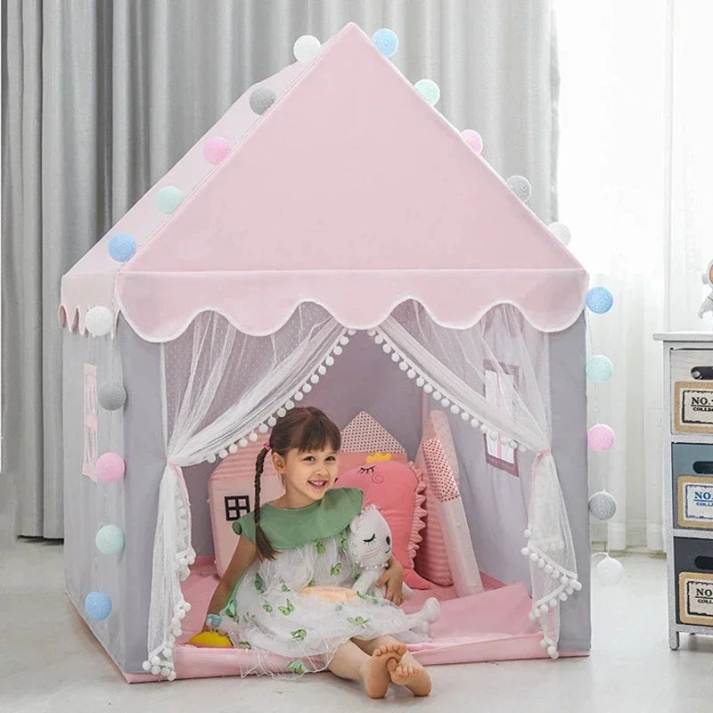 Tenda Princesa Dreamworld | Parque de diversões mágico para crianças | Interno e externo