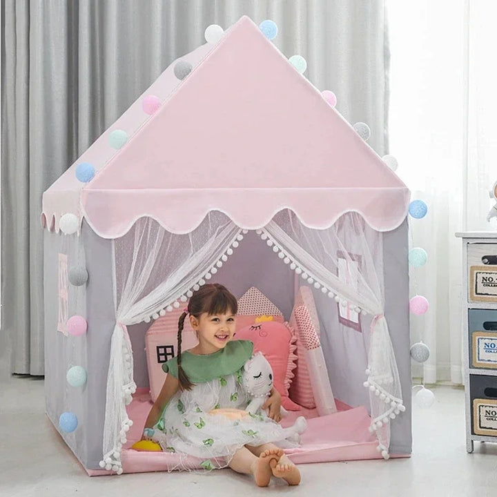 Tenda Princesa Dreamworld | Parque de diversões mágico para crianças | Interno e externo