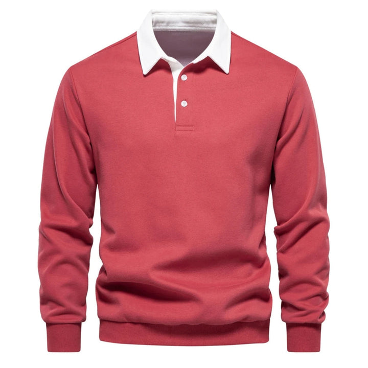 Mark Herre Sweater | Italiensk Kvalitet Tidløs Strik til Efterår