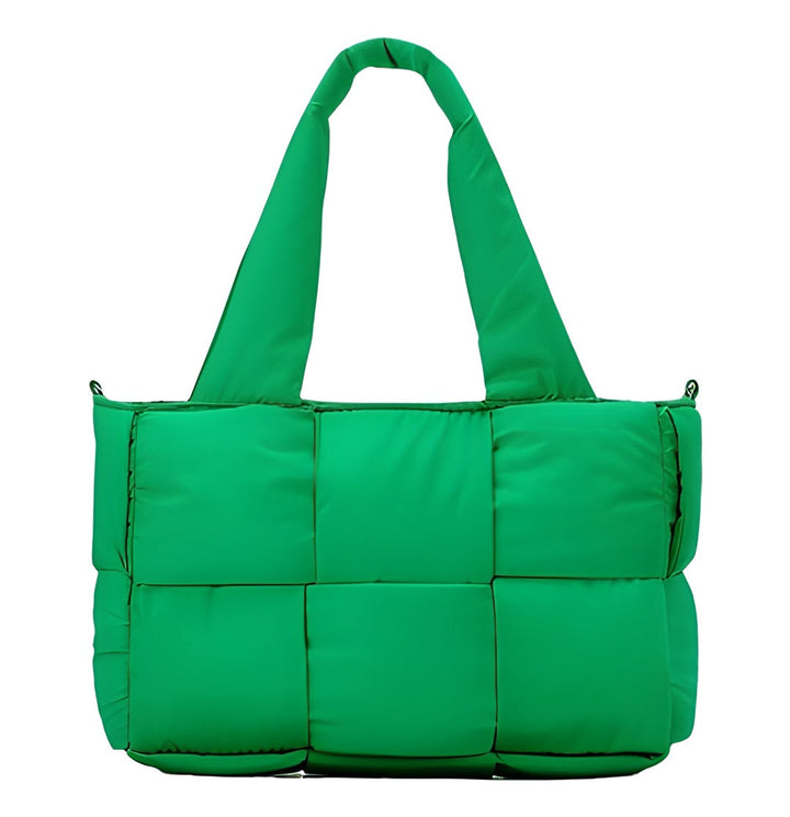 Quilded Tote Bag | Wyściełane uchwyty | Nowoczesne i praktyczne