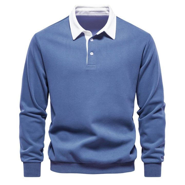 Mark Herre Sweater | Italiensk Kvalitet Tidløs Strik til Efterår