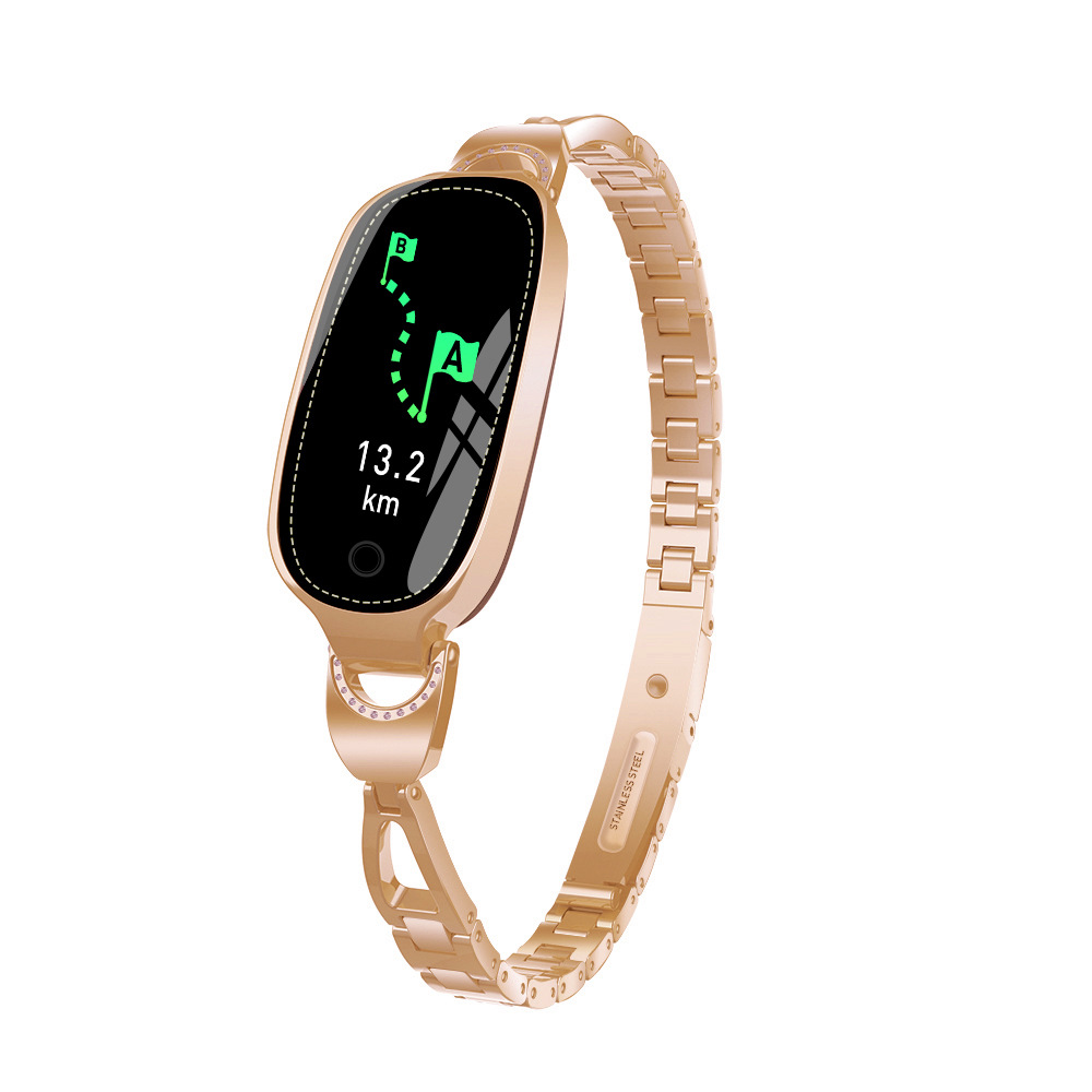 Chytré fitness hodinky pro ženy - elegantní náramek a zdravotní tracker