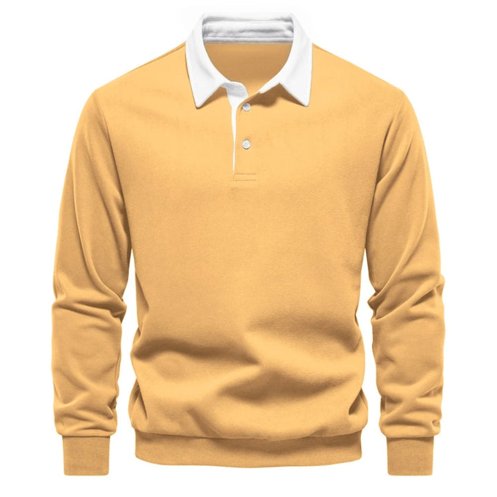 Mark Herre Sweater | Italiensk Kvalitet Tidløs Strik til Efterår