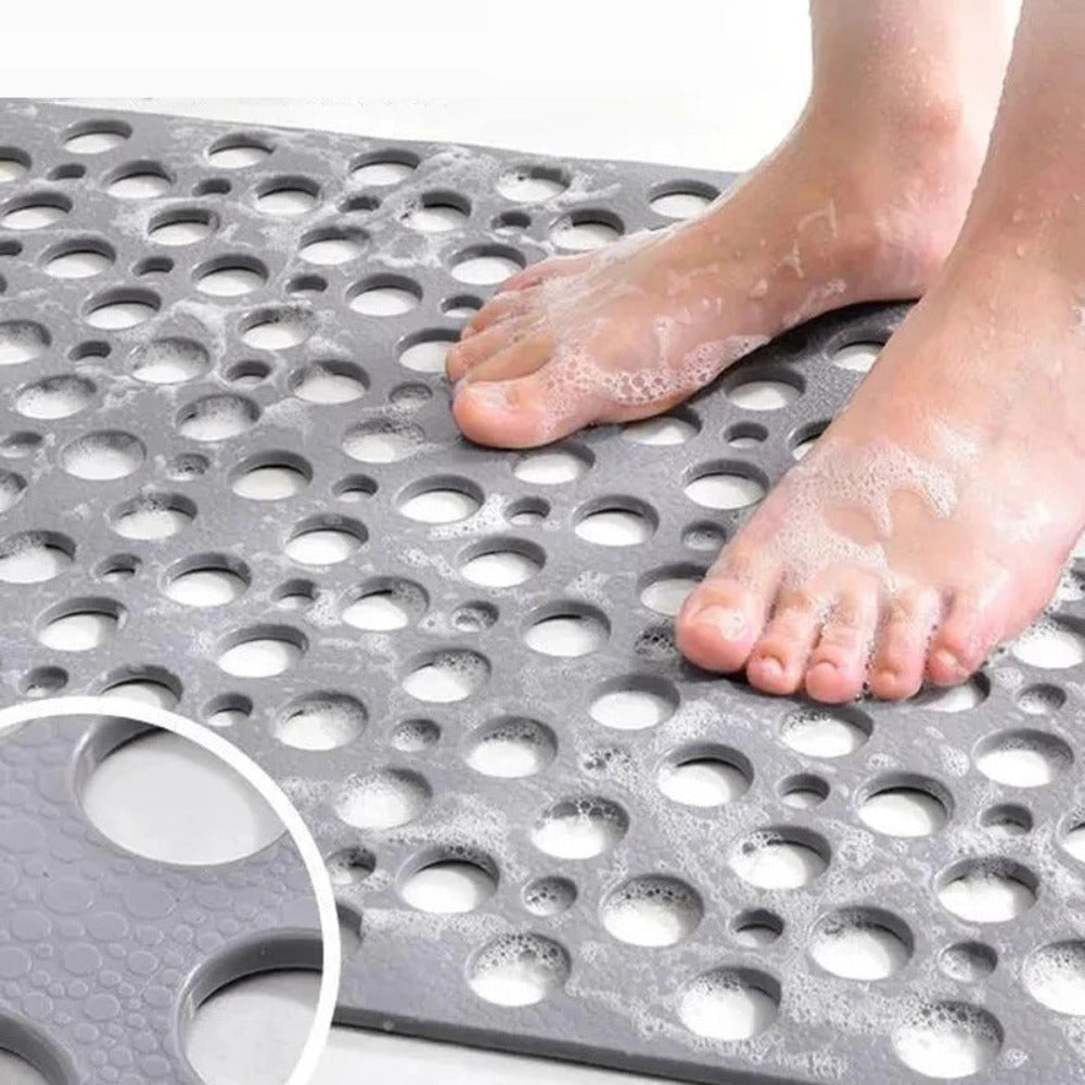 AquaSafe Antislip Douchemat | Skridsikker, Skimmelfri & Maskinvaskbar