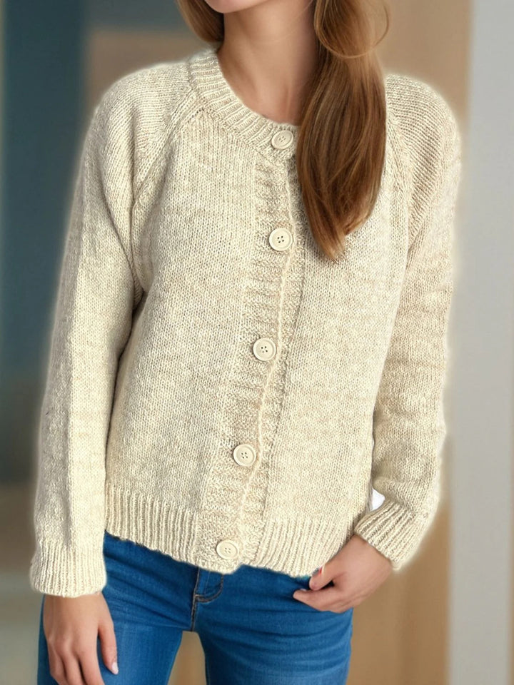 Jules Jij vestă pentru femei | tricotaj, mâneci raglan, croială scurtă, stil relaxat