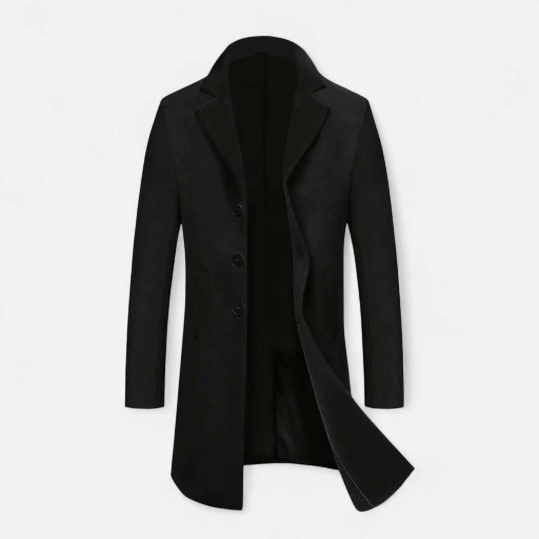 Herre Frakke | Klassisk Business Casual Trenchcoat til Vinter