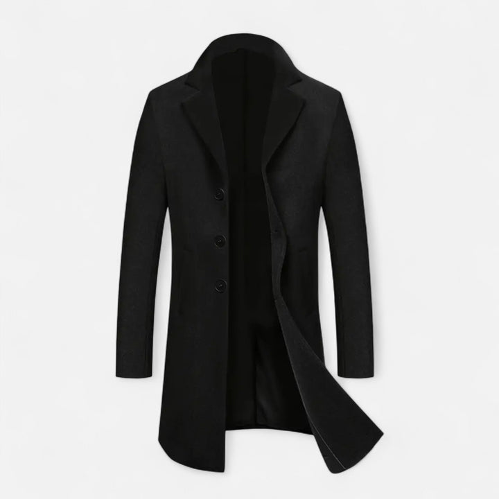Herre Frakke | Klassisk Business Casual Trenchcoat til Vinter