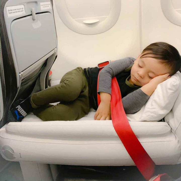 Colchão inflável infantil JetNap - cama portátil e confortável para viagem