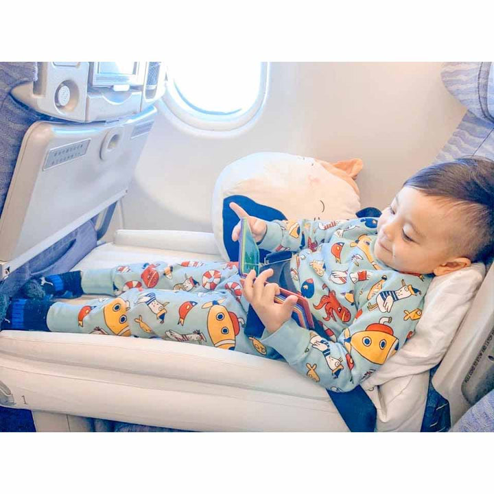 Colchão inflável infantil JetNap - cama portátil e confortável para viagem