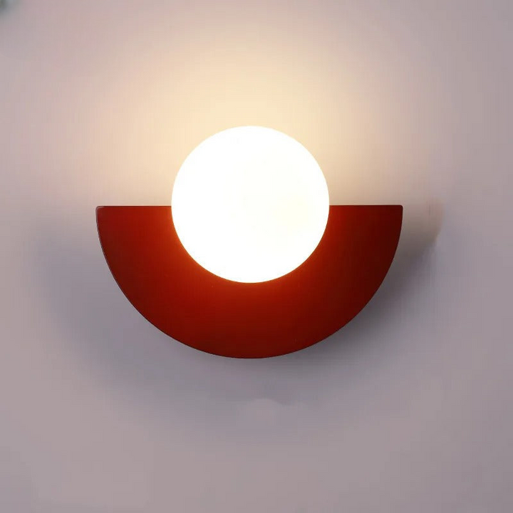 Summit - Nordic Semi -Circular Wall lamp