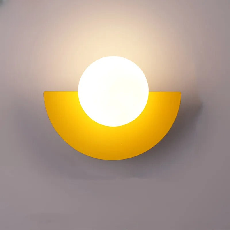 Summit - Nordic Semi -Circular Wall lamp