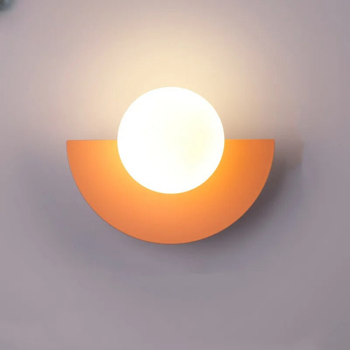Summit - Nordic Semi -Circular Wall lamp