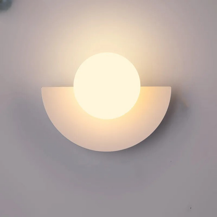 Summit - Nordic Semi -Circular Wall lamp