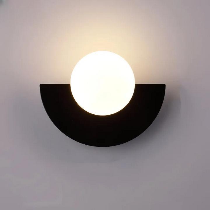 Summit - Nordic Semi -Circular Wall lamp