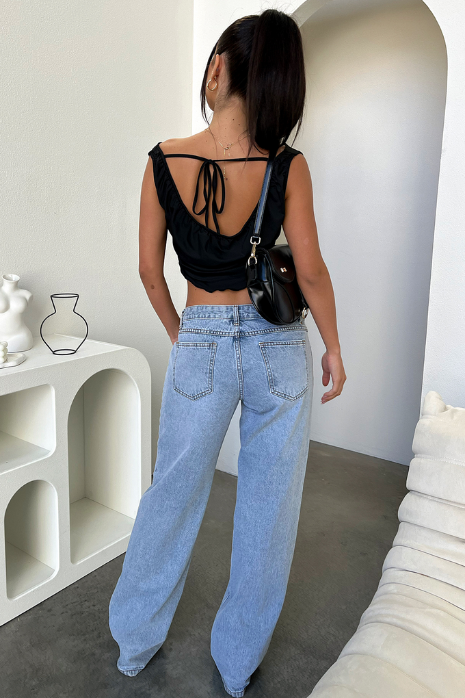 Marcia Jeans med lav talje