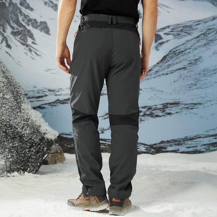 Ski pants | Water-repellent and fleece-lined hiking pants for men