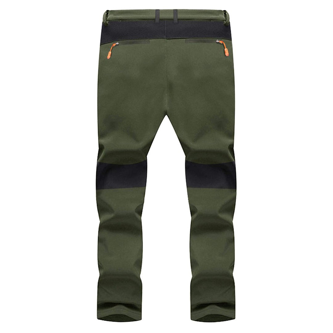 Ski pants | Water-repellent and fleece-lined hiking pants for men