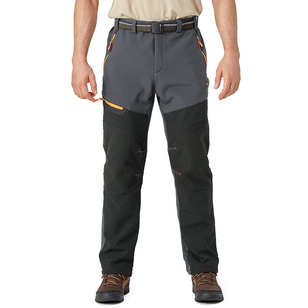 Ski pants | Water-repellent and fleece-lined hiking pants for men