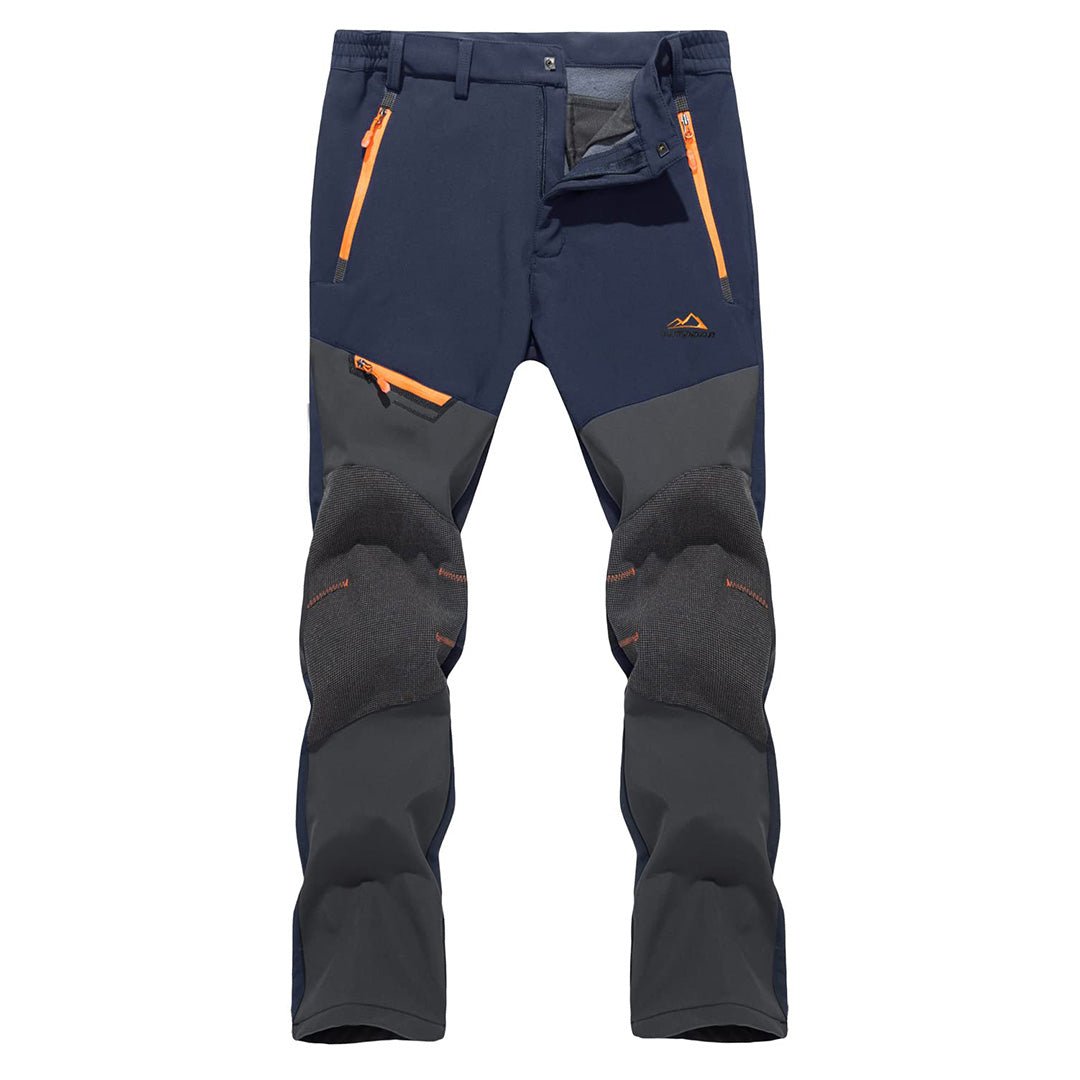 Ski pants | Water-repellent and fleece-lined hiking pants for men