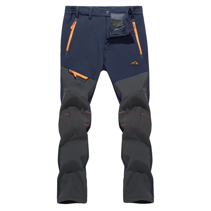 Ski pants | Water-repellent and fleece-lined hiking pants for men
