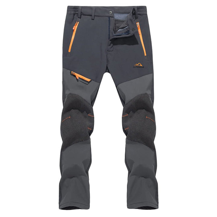 Ski pants | Water-repellent and fleece-lined hiking pants for men