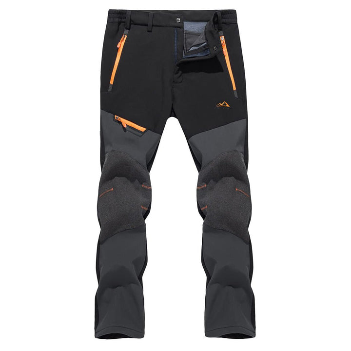 Ski pants | Water-repellent and fleece-lined hiking pants for men
