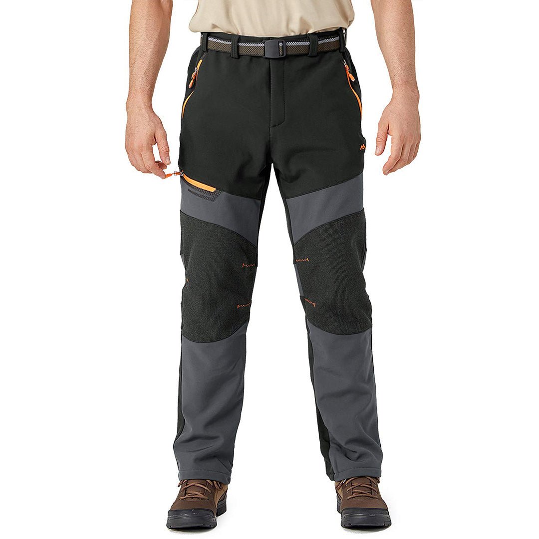 Ski pants | Water-repellent and fleece-lined hiking pants for men