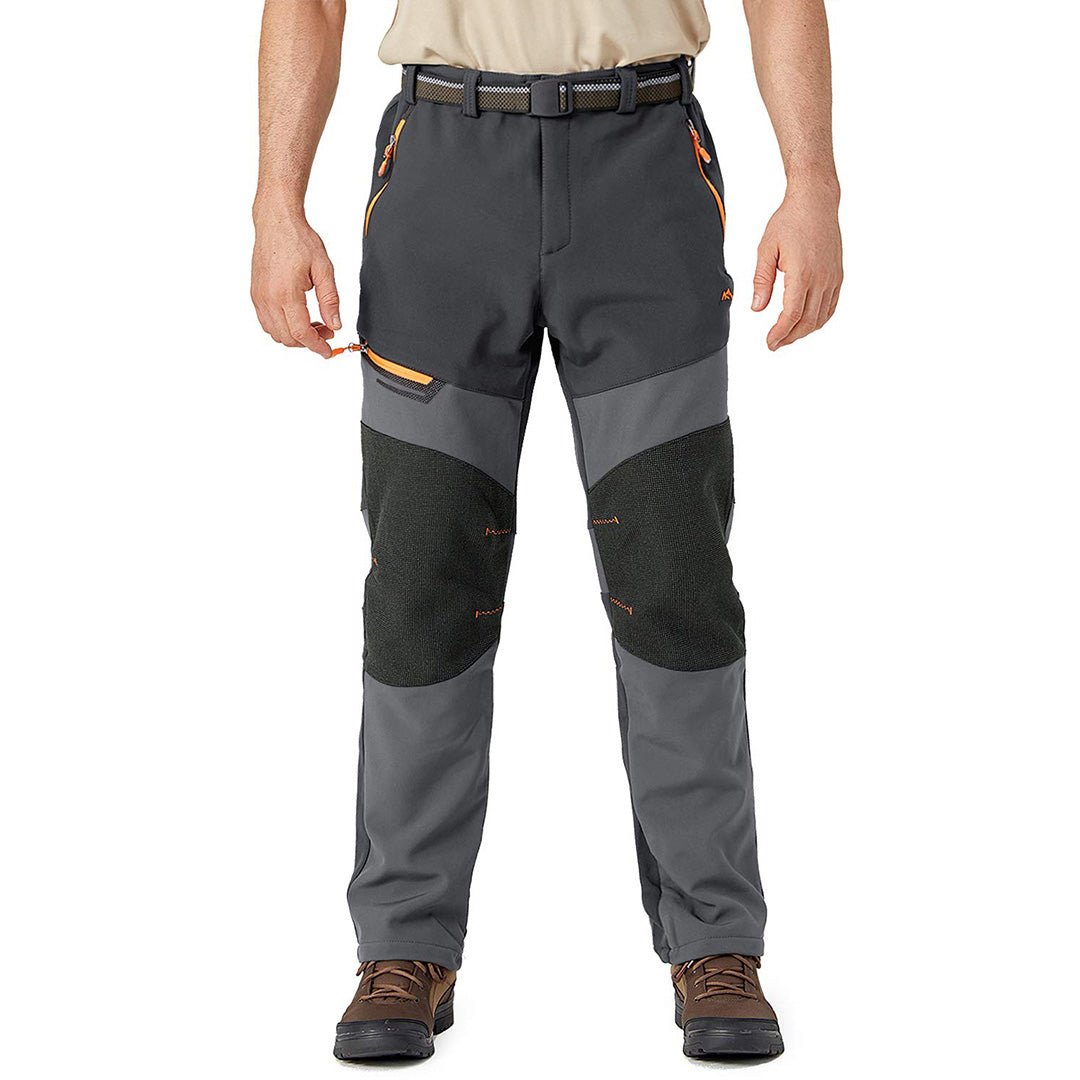 Ski pants | Water-repellent and fleece-lined hiking pants for men