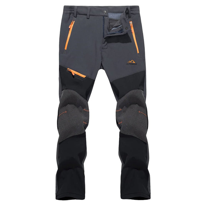 Ski pants | Water-repellent and fleece-lined hiking pants for men
