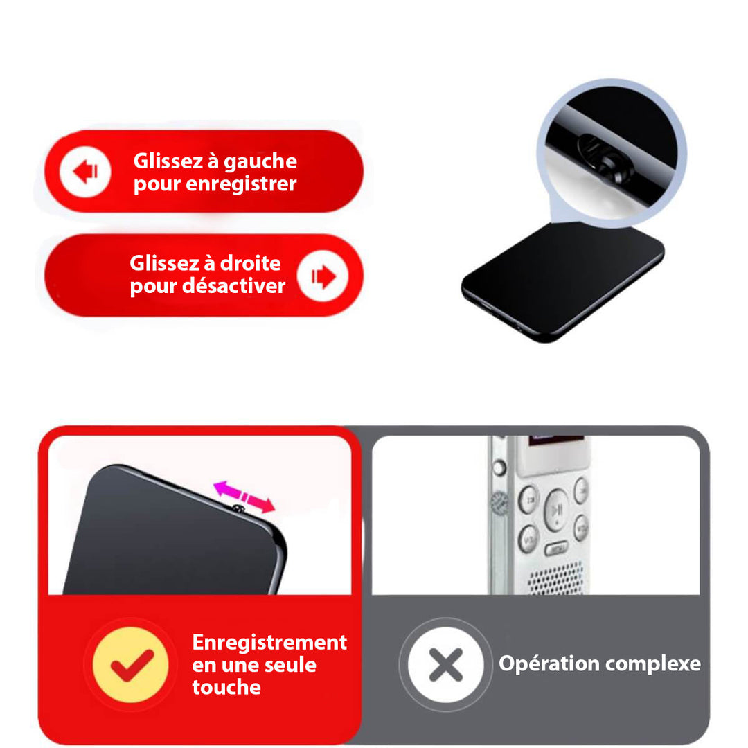 Professionel ultrafin mini-mikrospionoptager