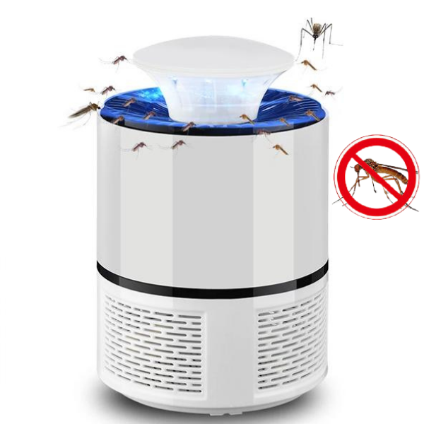 USB LED Mosquito Lámpa - Organic Electric Trap repülő rovarokhoz