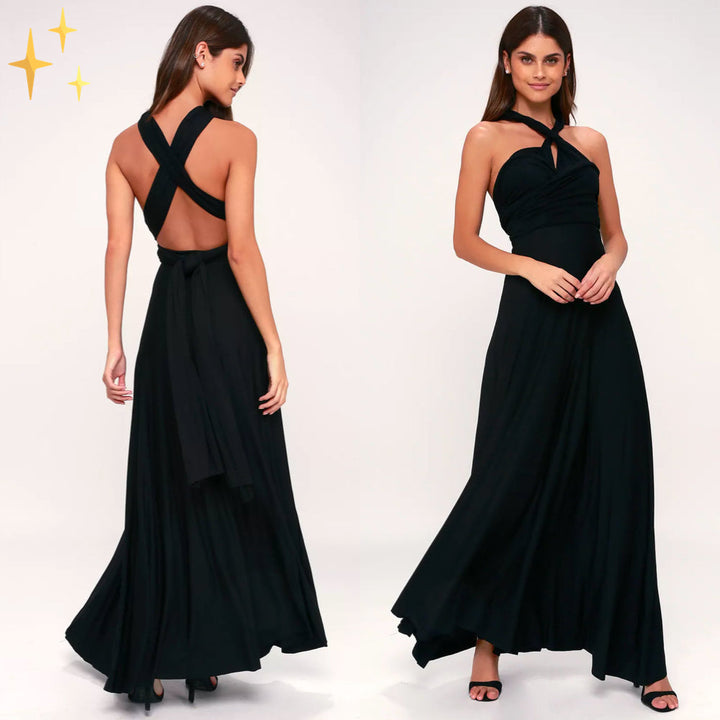 Isla Lange mekot naisille | Eleganssi & Krage Halter