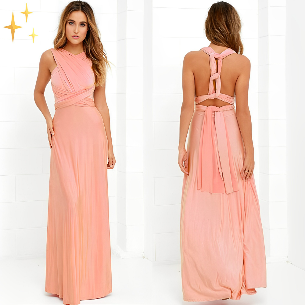 Isla Lange mekot naisille | Eleganssi & Krage Halter