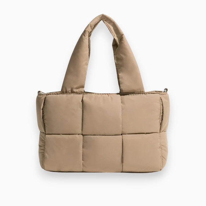 Quilded Tote Bag | Wyściełane uchwyty | Nowoczesne i praktyczne