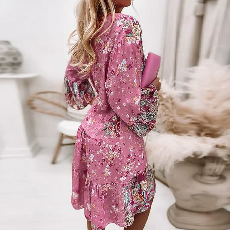 Luna boho-mekko naisille | Mukava ja trendikäs kesämekko rentoihin ja juhlavampiin tilaisuuksiin