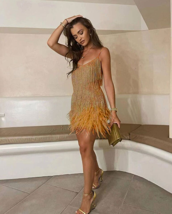 Pauline | Loistava cocktailmekko - Eleganssia ja glamouria