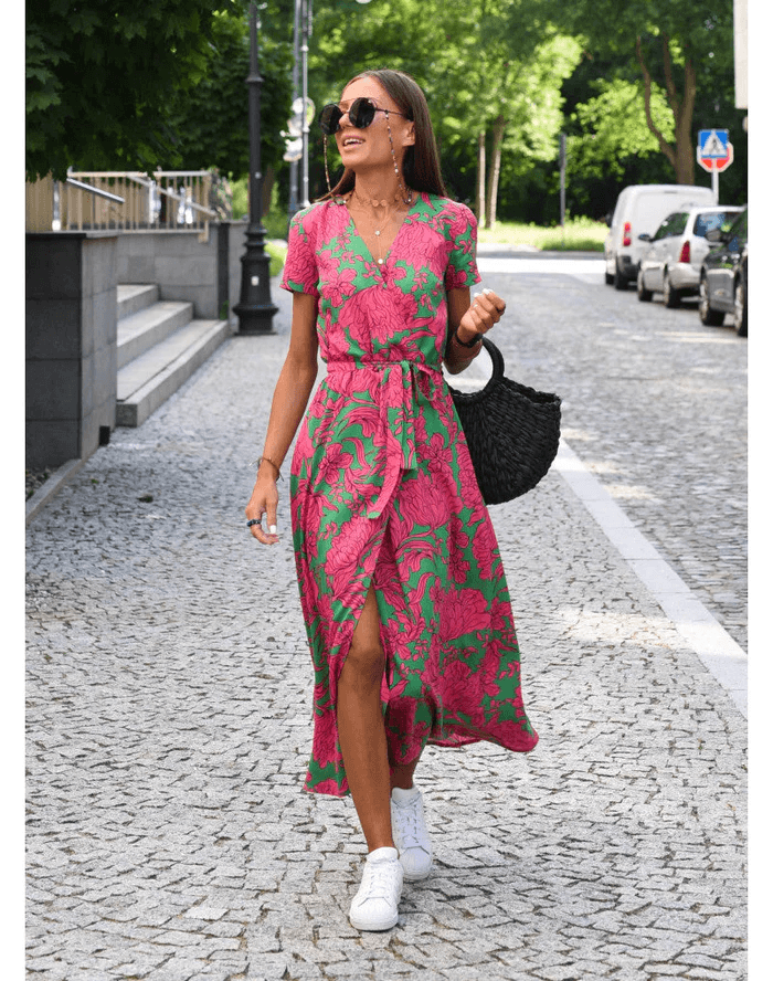 Michelle | Elegant maximekko ensiluokkaisesta materiaalista virallisiin tilaisuuksiin