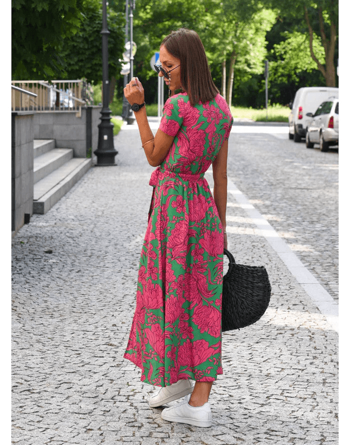 Michelle | Elegant maximekko ensiluokkaisesta materiaalista virallisiin tilaisuuksiin