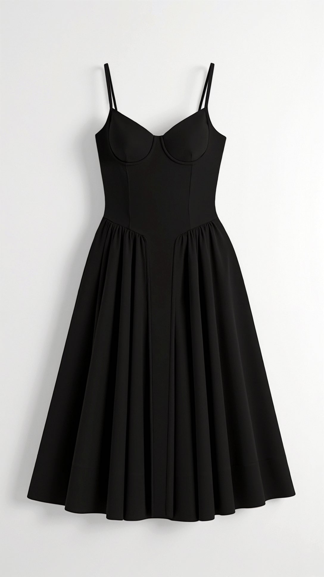 Robe midi fleurie avec corsage à lacets et encolure en forme de cœur