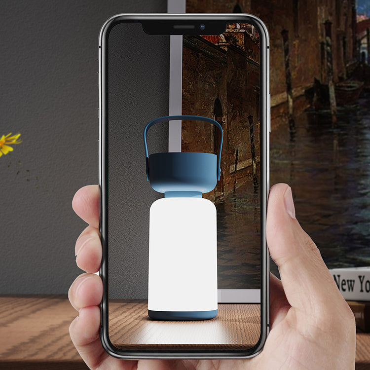 Amanti | Portable Waterproof LED table lamp - Modern Cylindrical Design