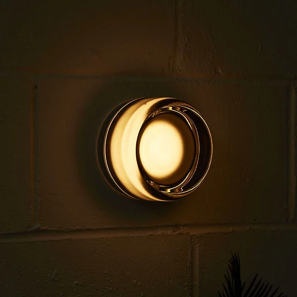 Mystic | Lampa ścienna do montażu dimple