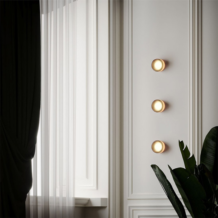 Mystic | Lampa ścienna do montażu dimple