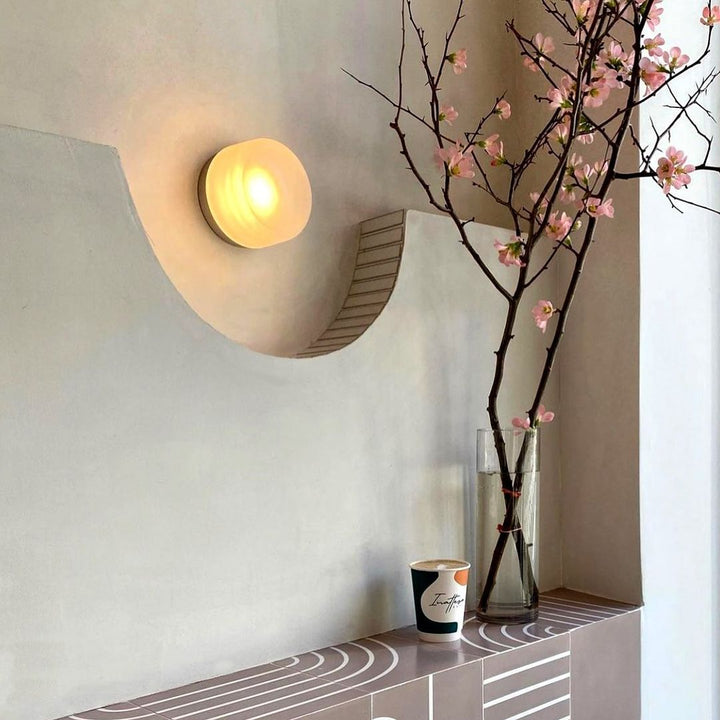 Mystic | Lampa ścienna do montażu dimple