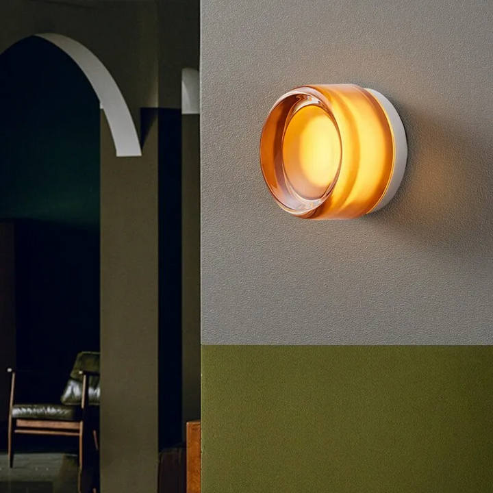 Mystic | Lampa ścienna do montażu dimple