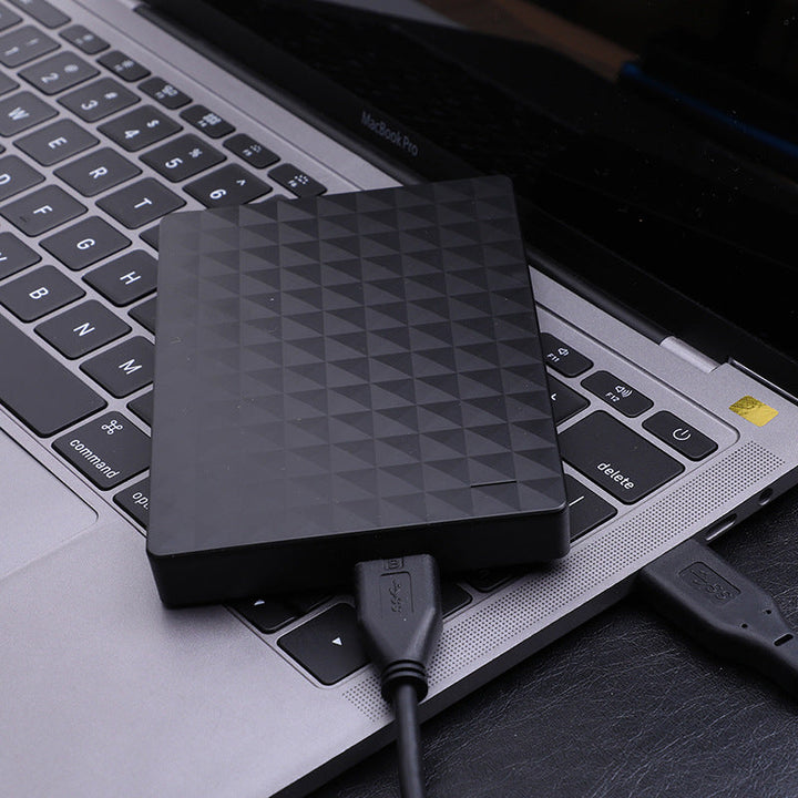 DataCore 1 TB külső merevlemez - ultravékony, nagysebességű USB 3.0, Windows/Mac/Linux-kompatibilis