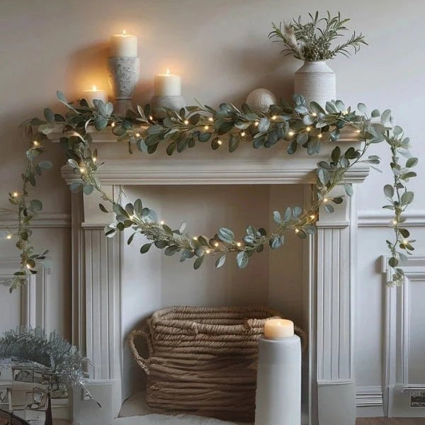 Enchanted Olive Branch with Light