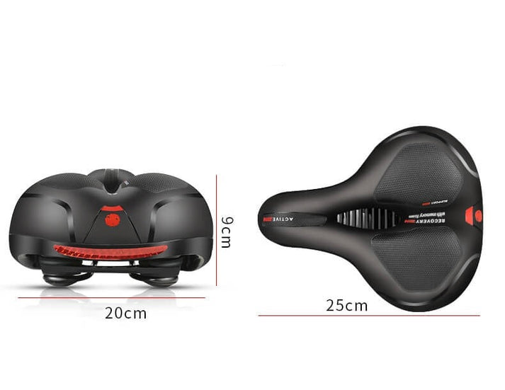 CloudComfort Pro Cykelsadel | Smertefri Kørsel med Stødabsorbering & Komfort